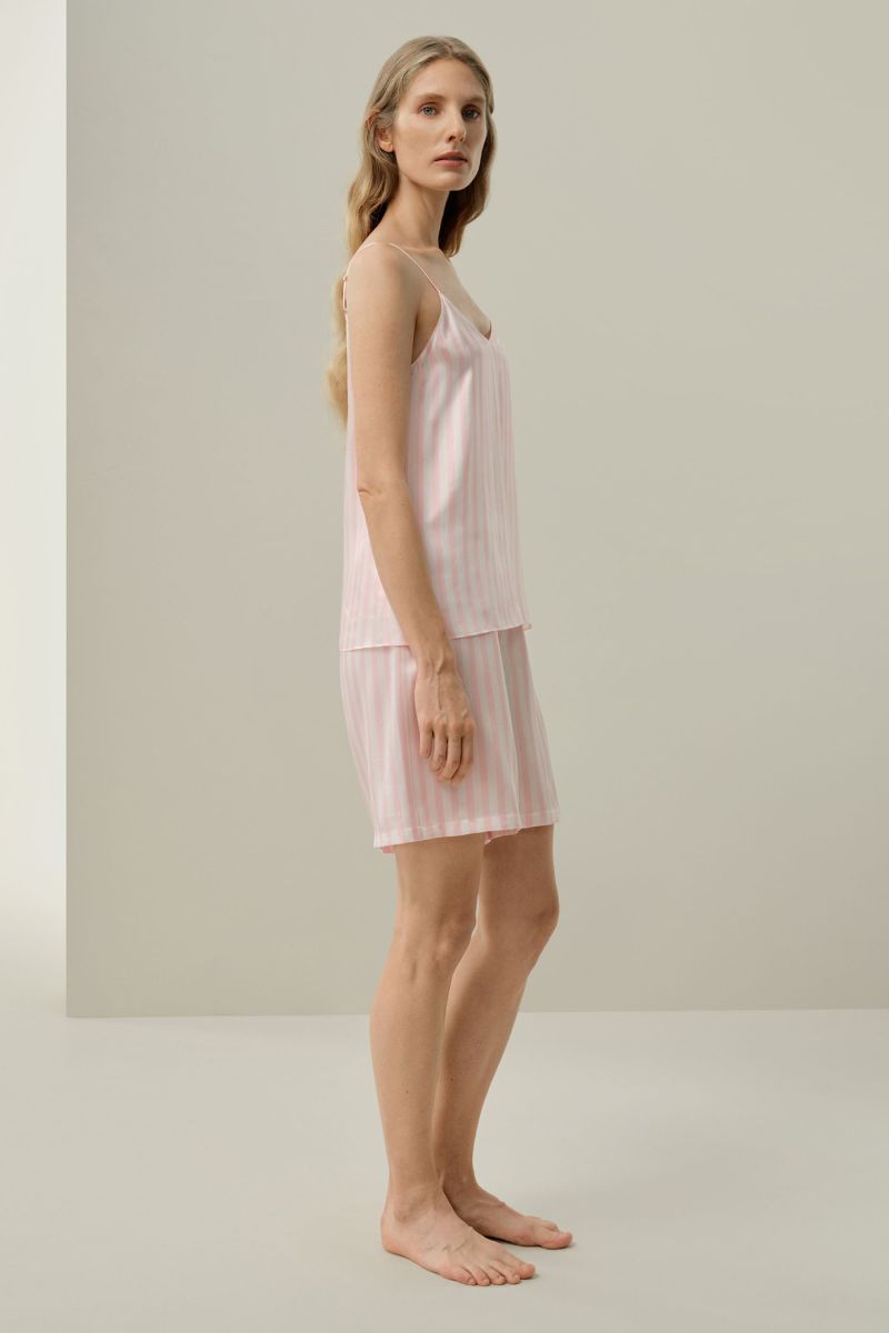 #color_Light Rosy & White Stripe