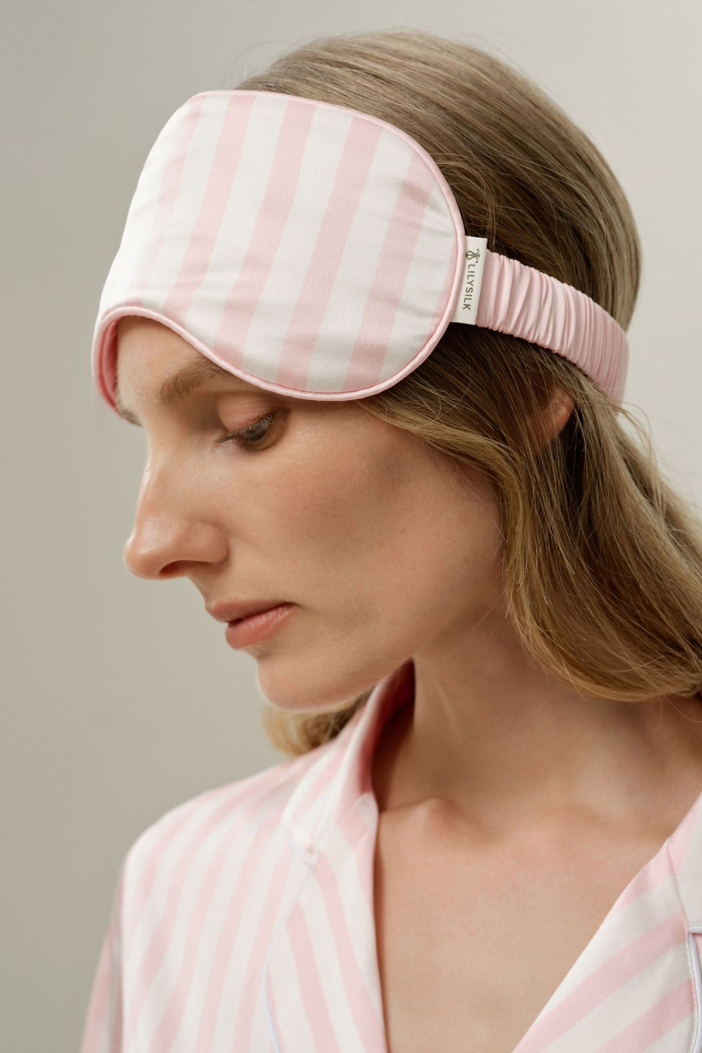 #color_Light Rosy & White Stripe