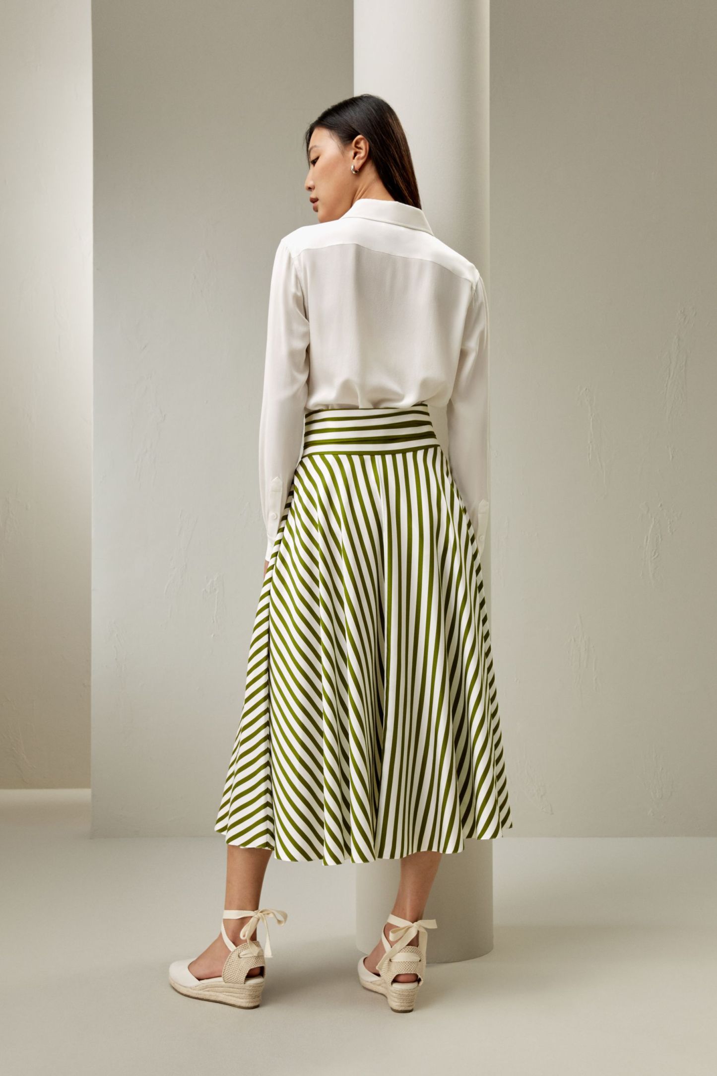 #color_Green-White Pinstripe