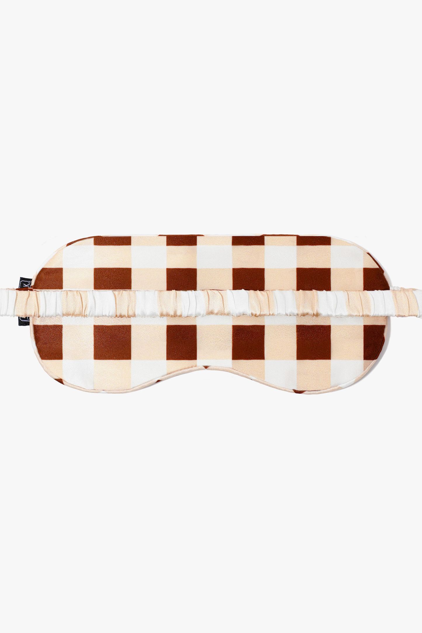 #color_Caramel Beige White Check