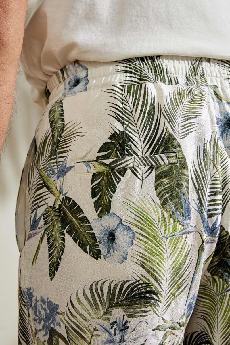 #color_Tropical Palm Print
