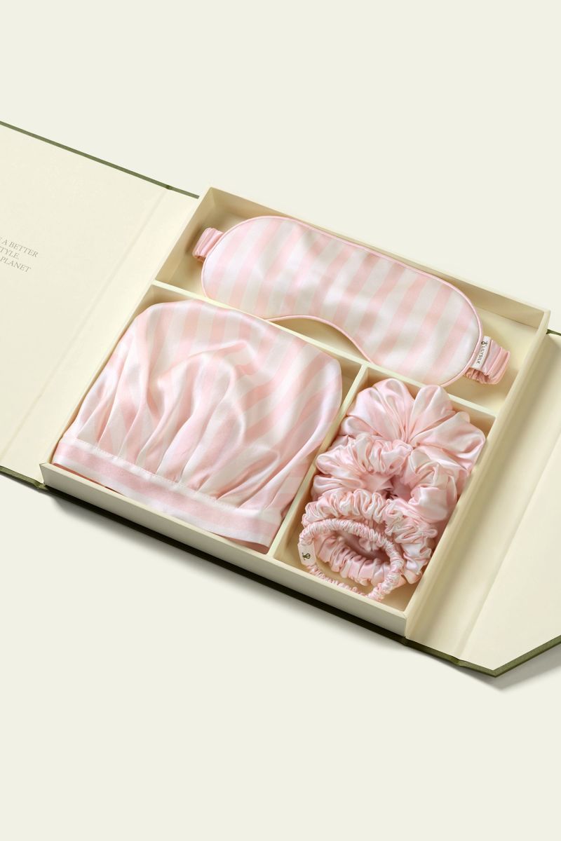 #color_Light Rosy & White Stripe