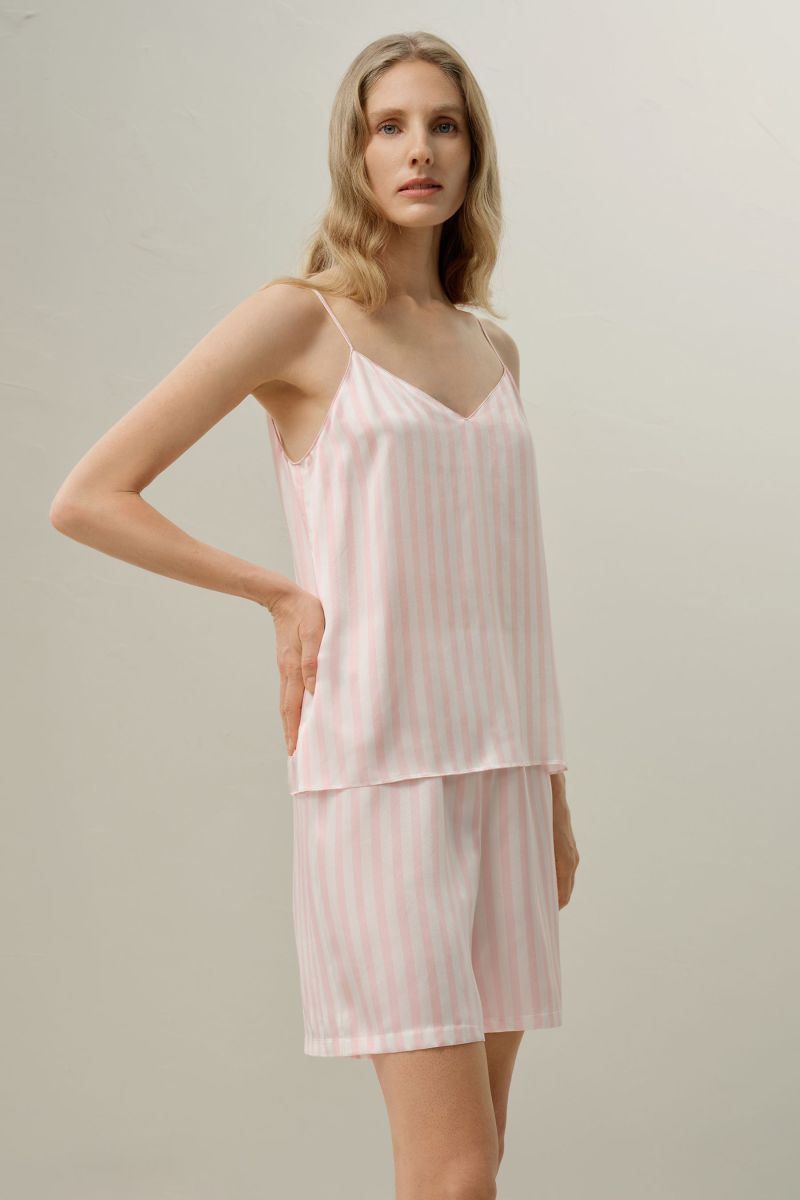 #color_Light Rosy & White Stripe