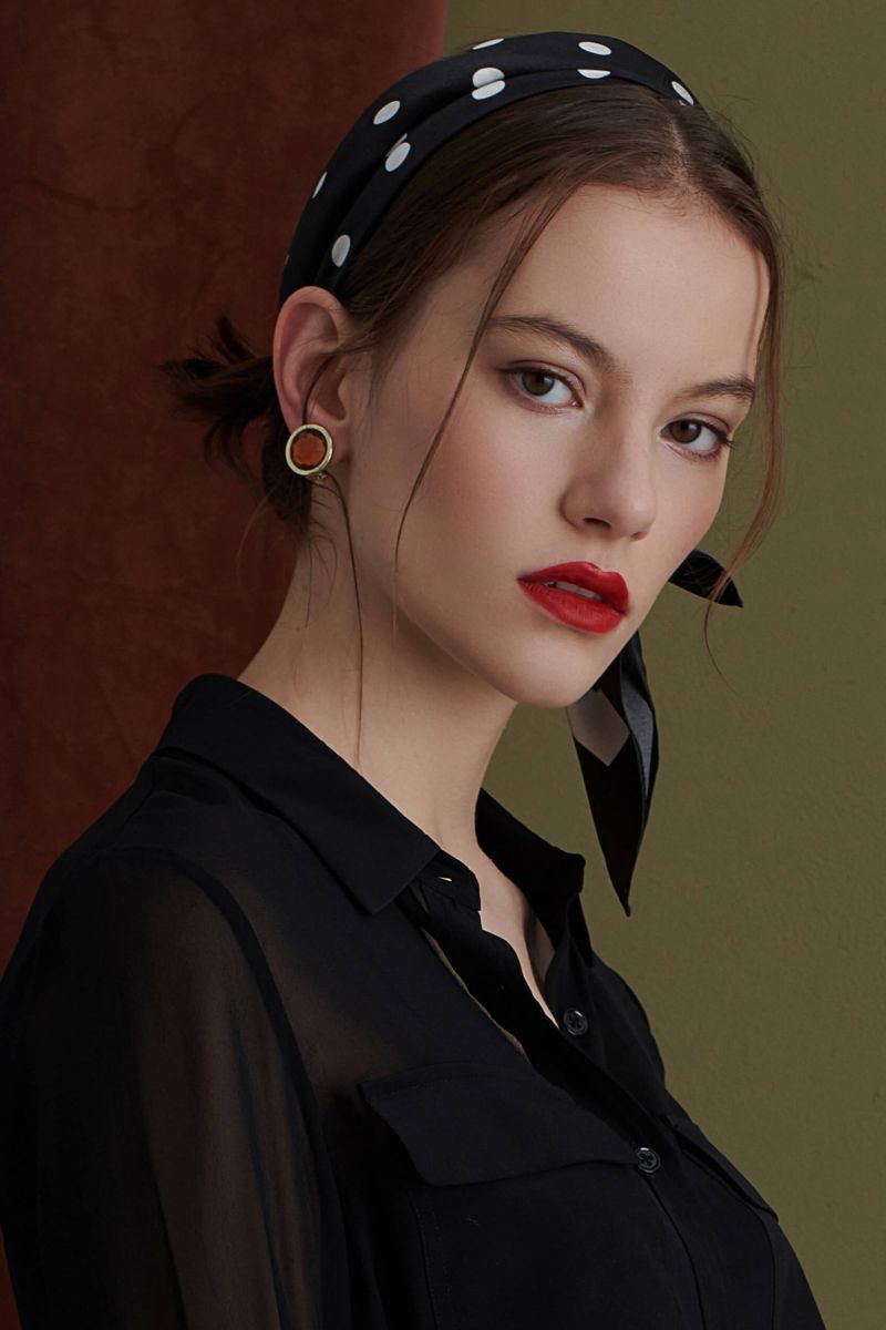 #color_Black Polka Dots