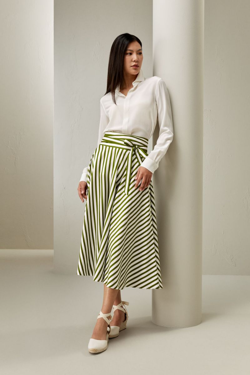 #color_Green-White Pinstripe