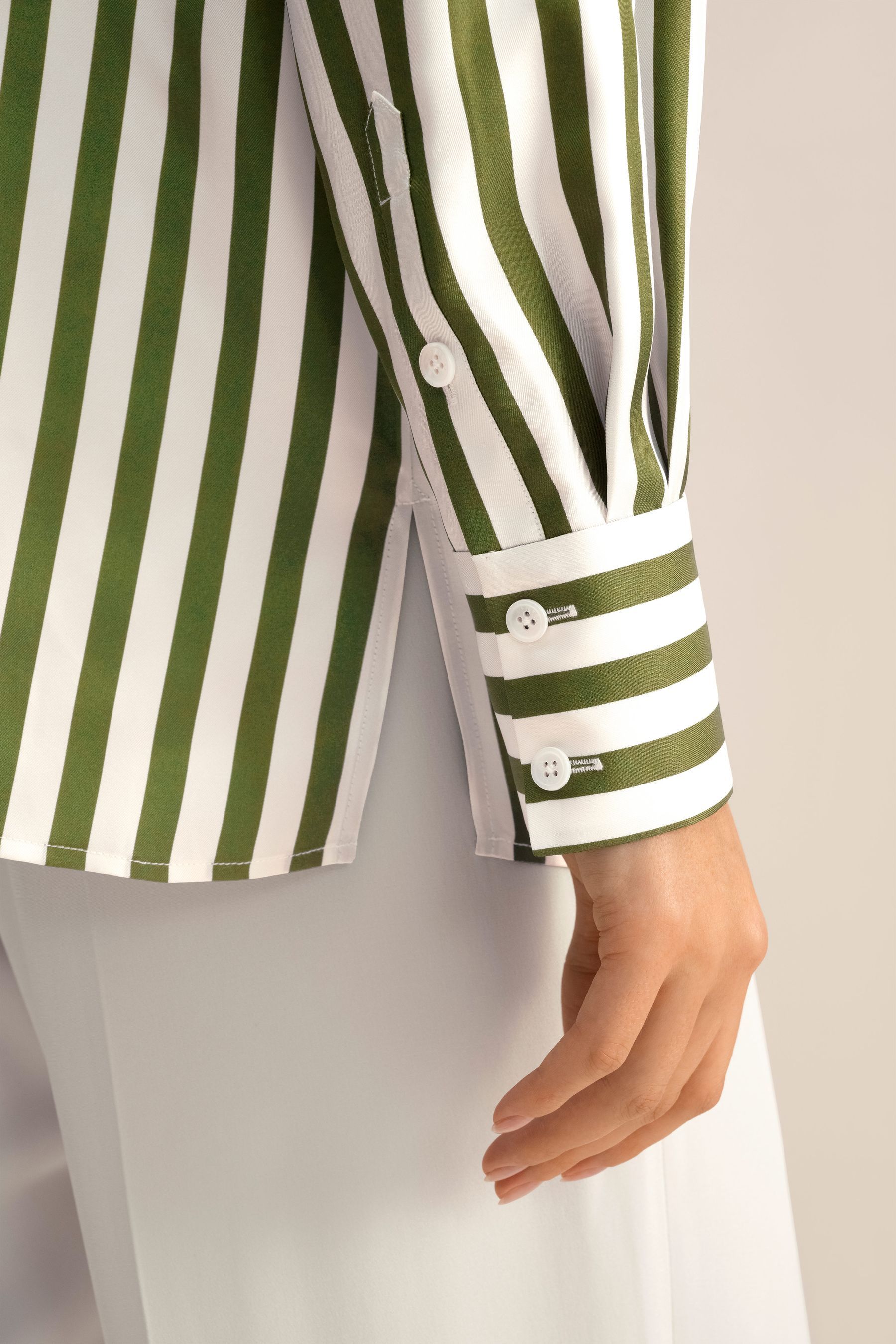#color_Green-White Pinstripe