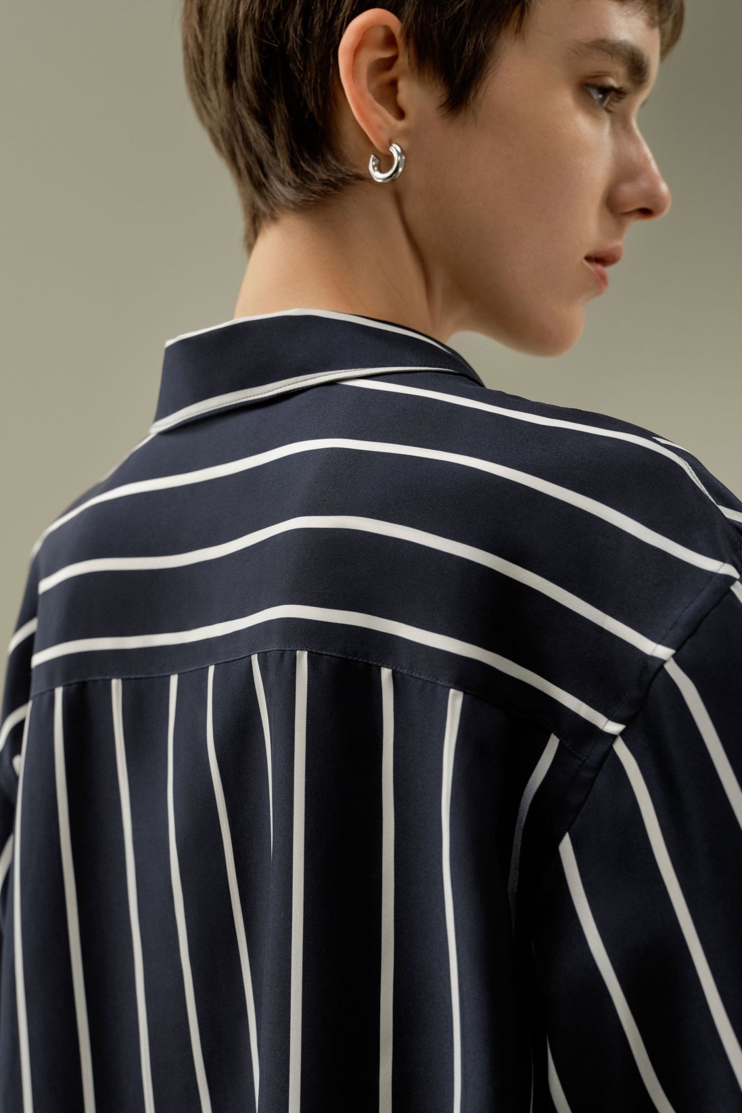 #color_Navy&White Stripe
