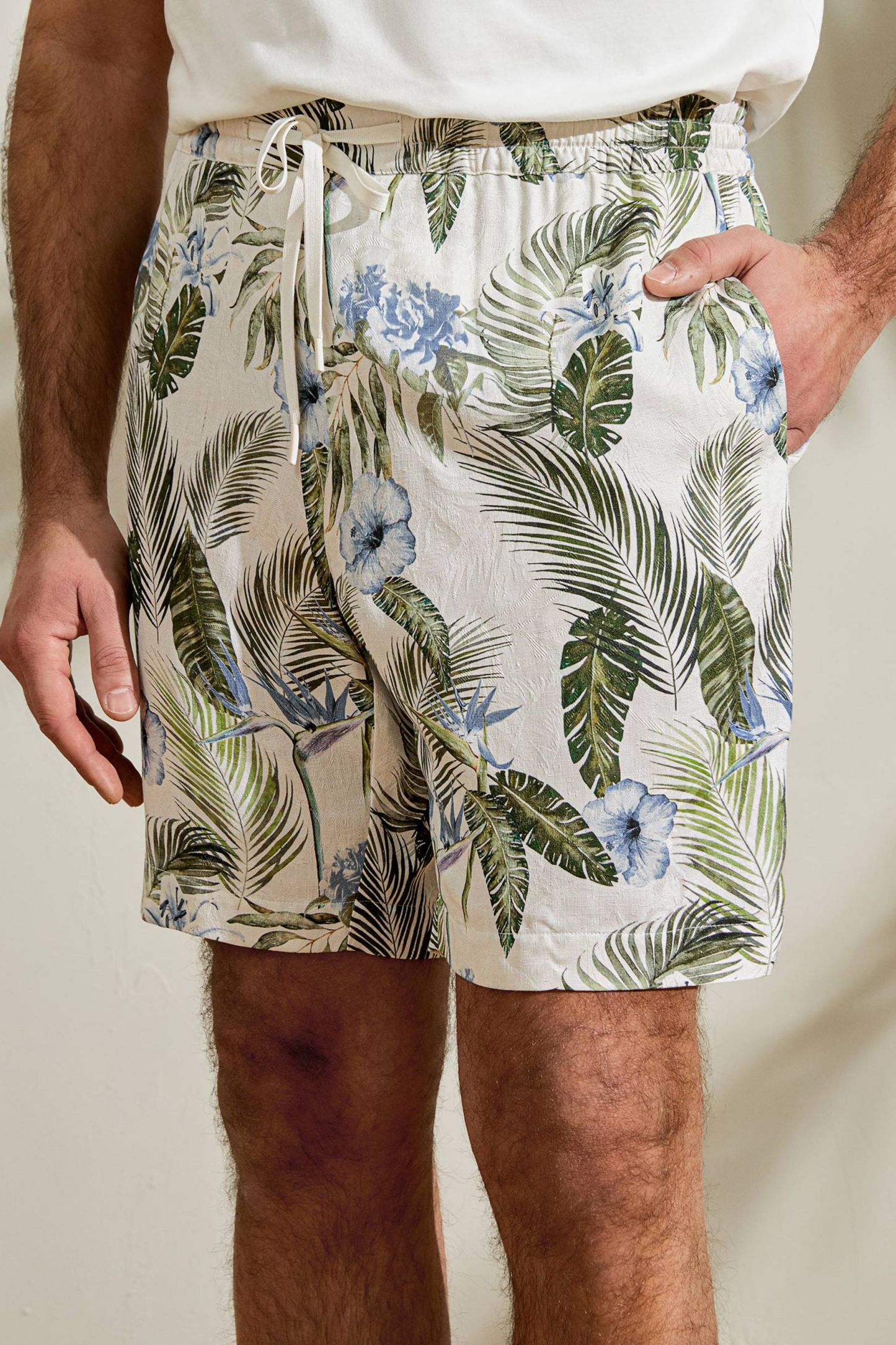 #color_Tropical Palm Print