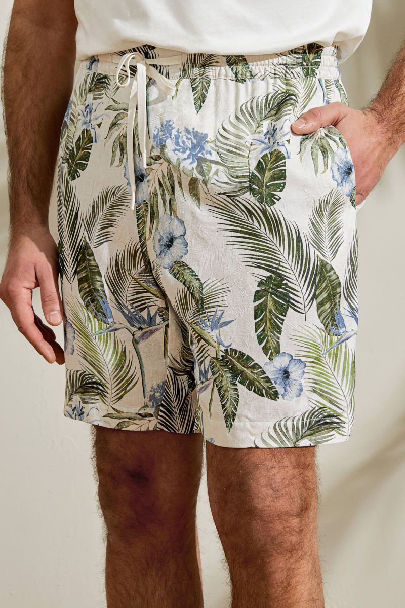 #color_Tropical Palm Print