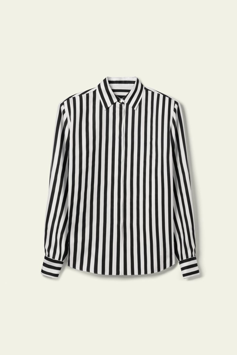 #color_Black-White Pinstripes