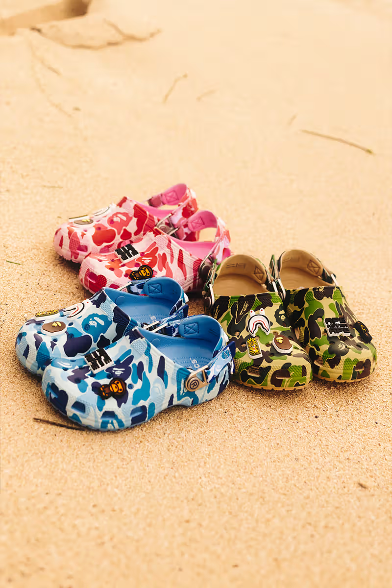 Crocs×Bape 洞洞鞋