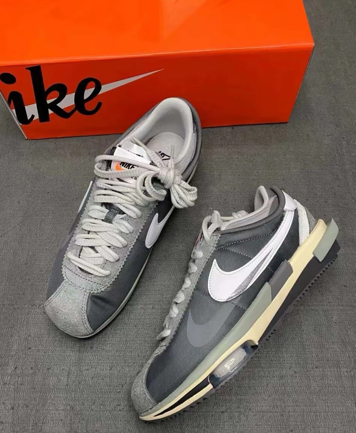 Nike AF1 Low 猛毒 液態黑銀 黑勾