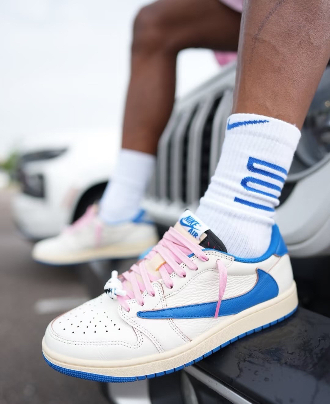 Nike AF1 Low 猛毒 液態黑銀 黑勾