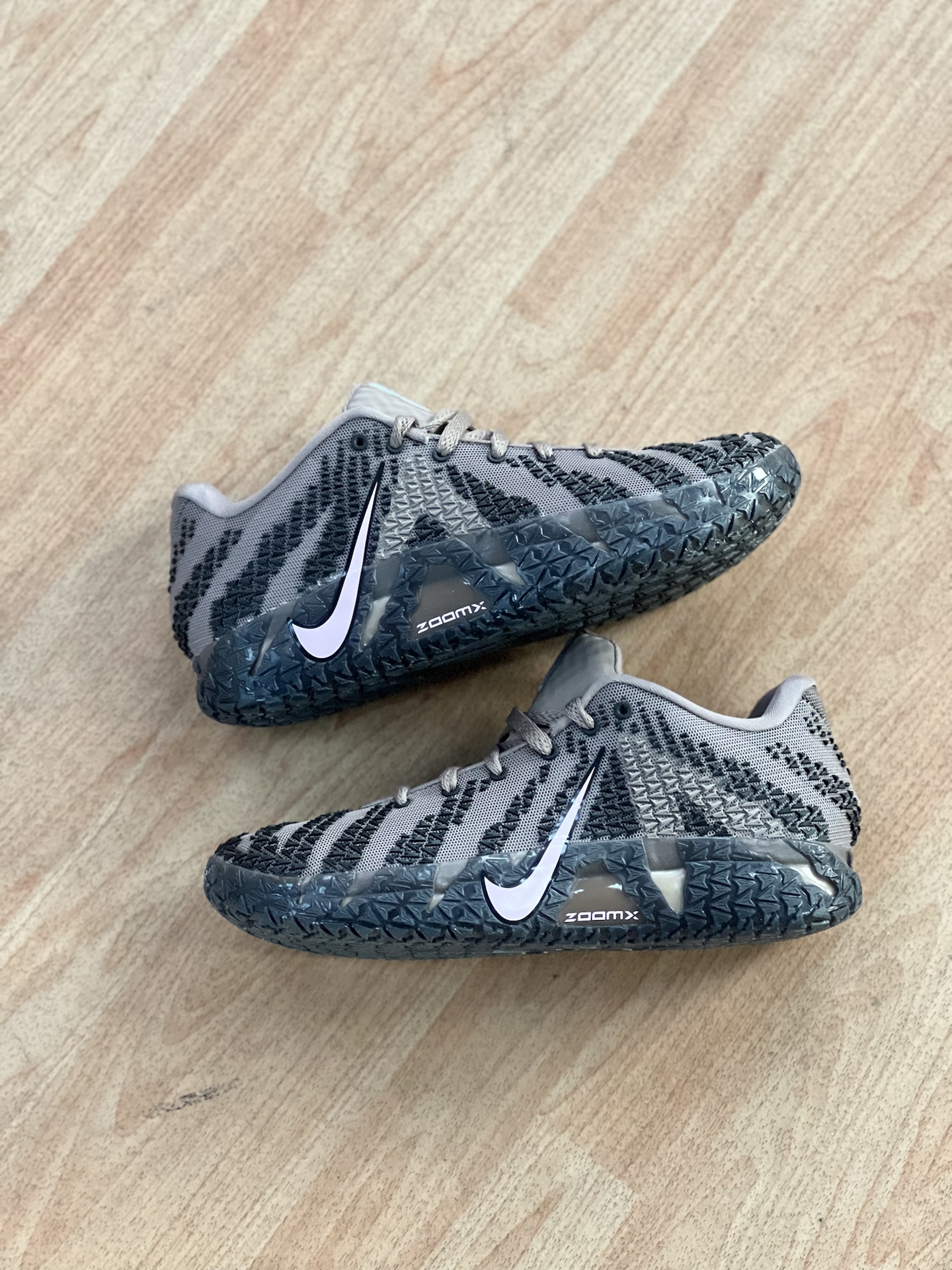 Nike AF1 Low 猛毒 液態黑銀 黑勾