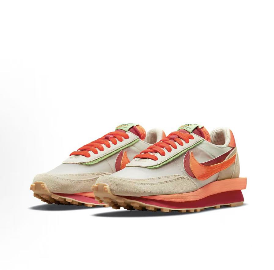 CLOT x Sacai x Nike LDWaffle 華夫鞋 解構 三方聯名