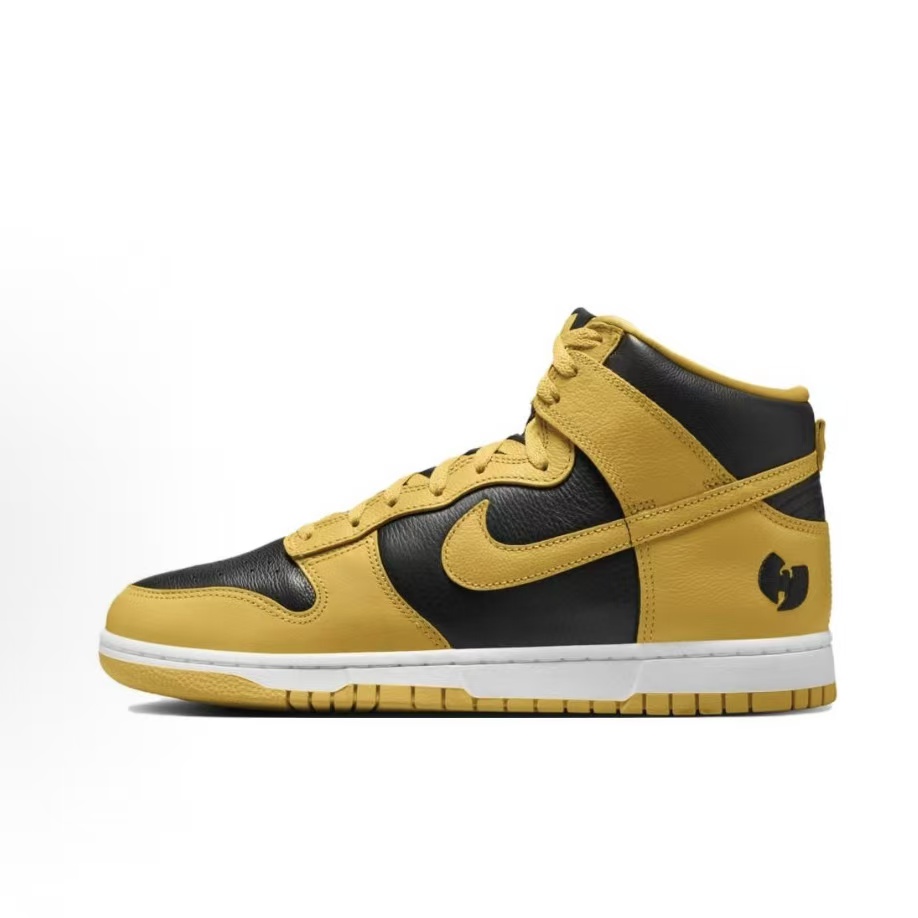 Wu-Tang x Nike Dunk High黃黑色