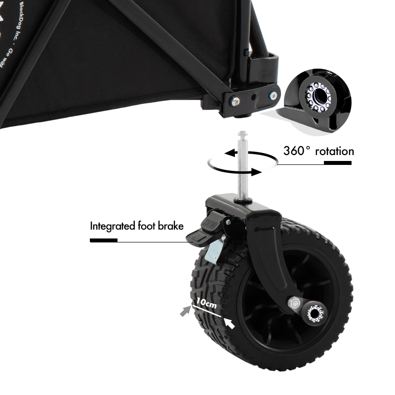 BLACKDOG 4-Way Foldable Cart
