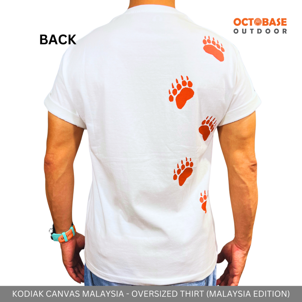 KODIAK CANVAS LOGO PRINTED 100% COTTON T-SHIRT