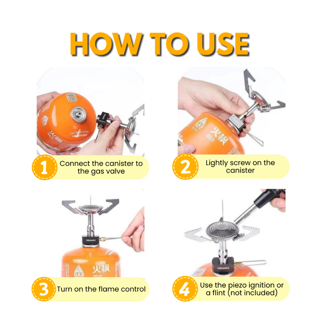 FIREMAPLE Buzz Gas Stove 