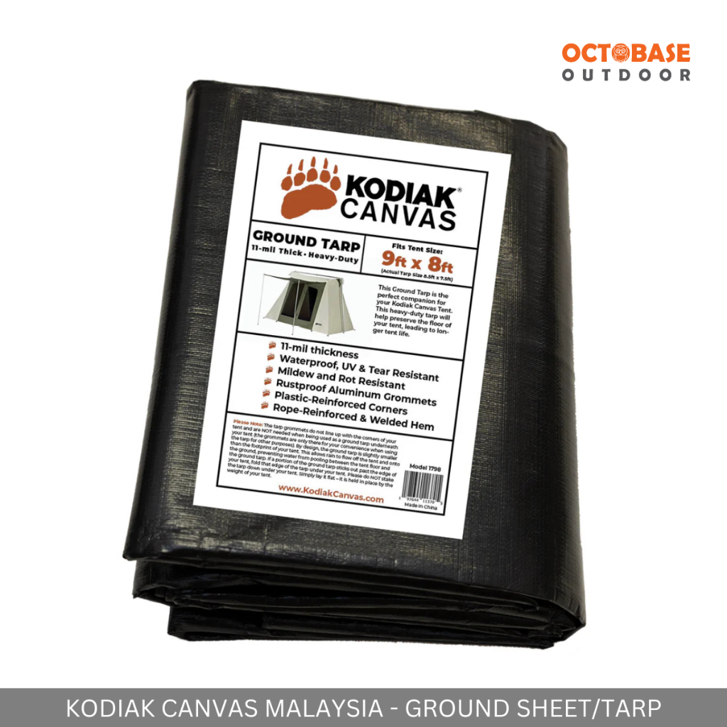KODIAK CANVAS GROUND TARP 
