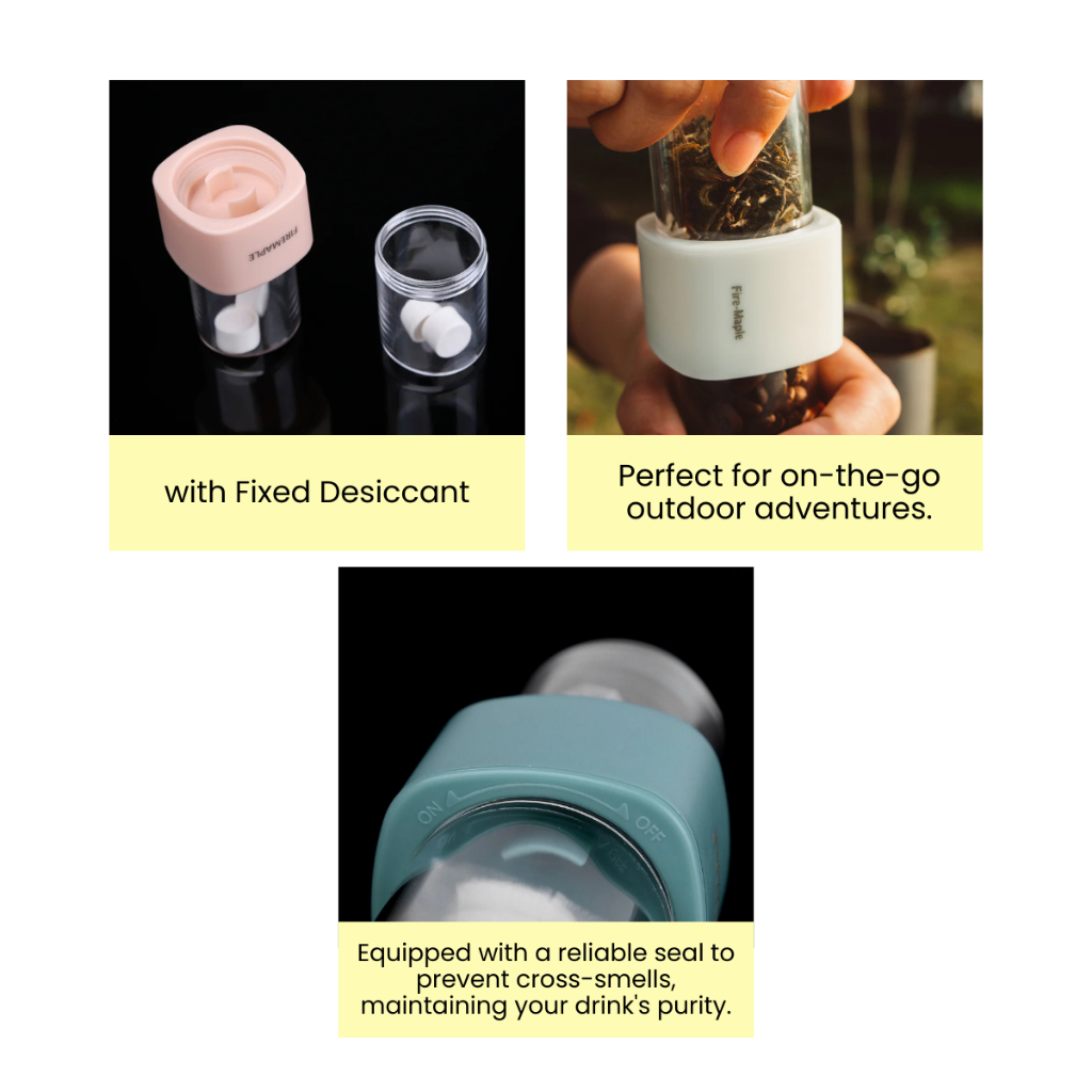 FIREMAPLE Tea & Coffee Container