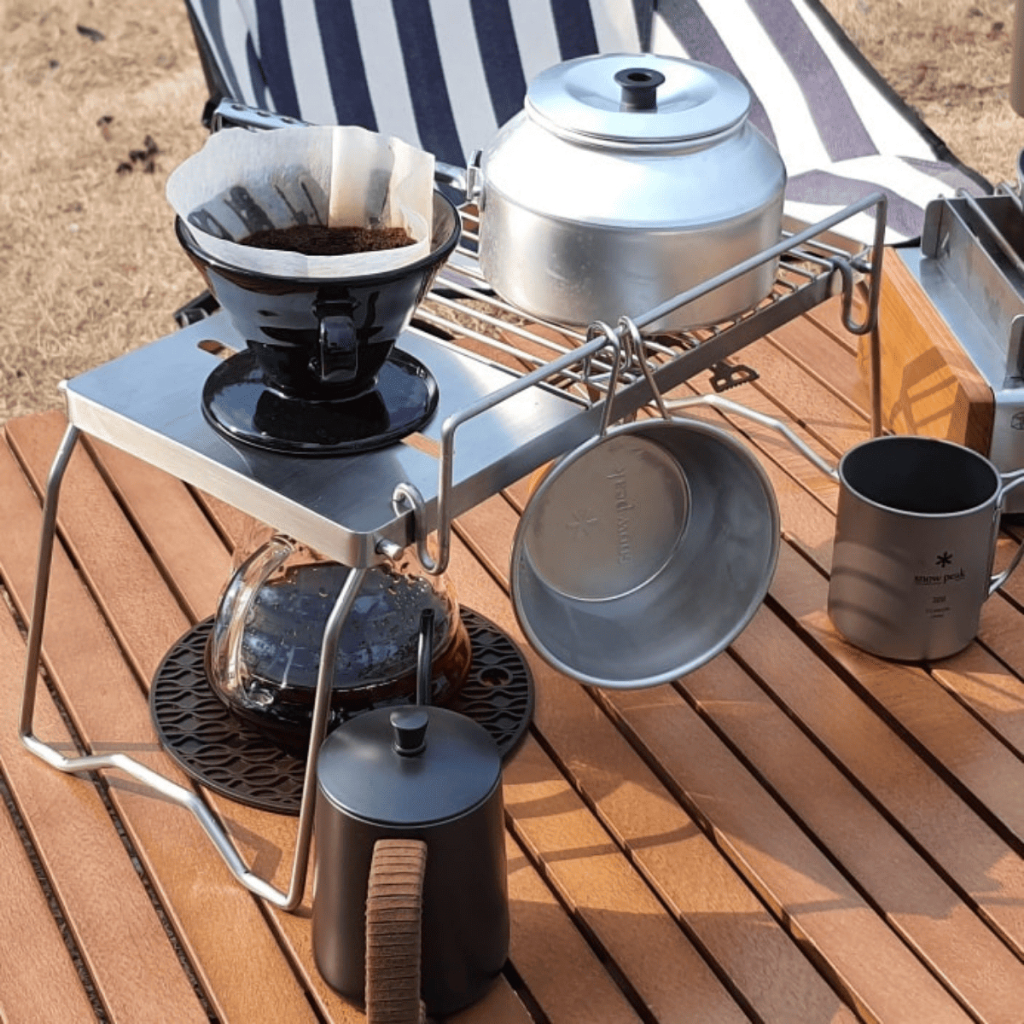TRITRA CAMPING  Drip & Grill Stand Coffee Dripper A