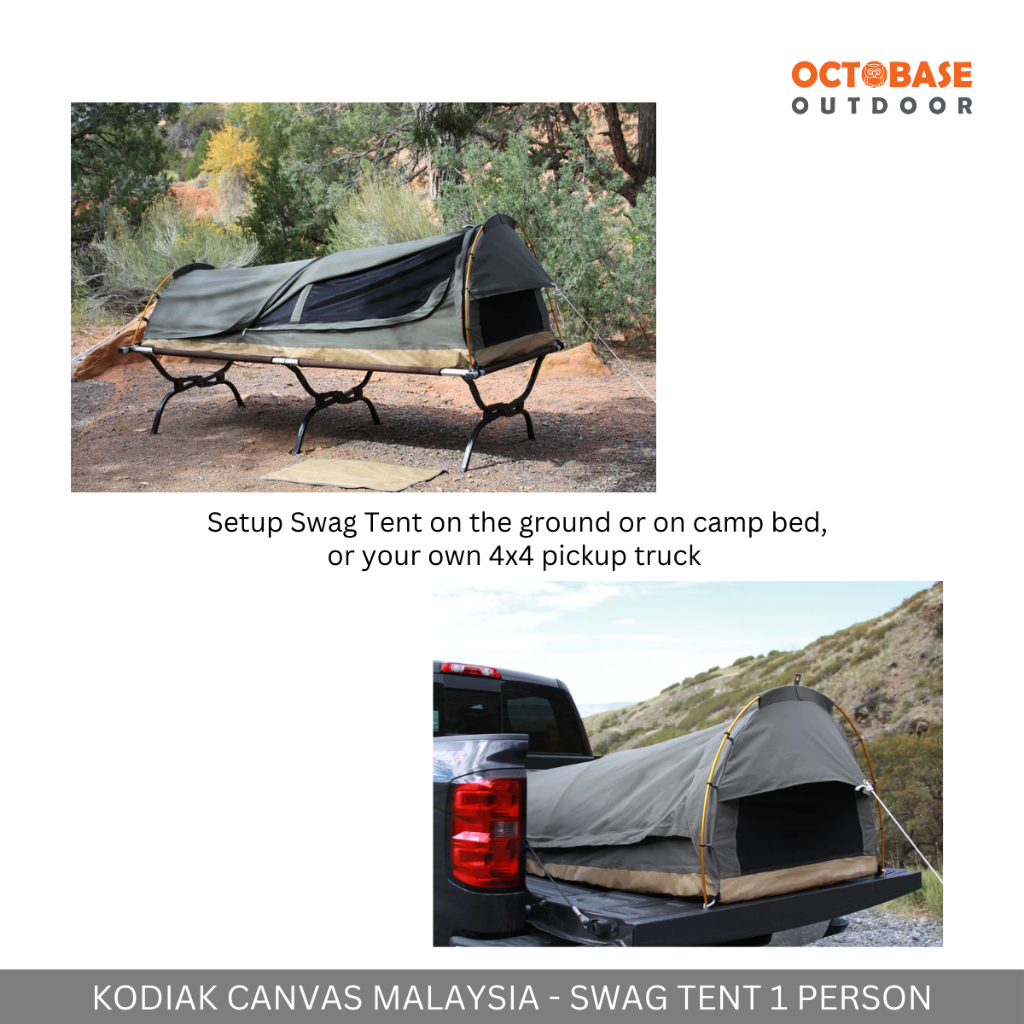 KODIAK CANVAS SWAG TENT 8101