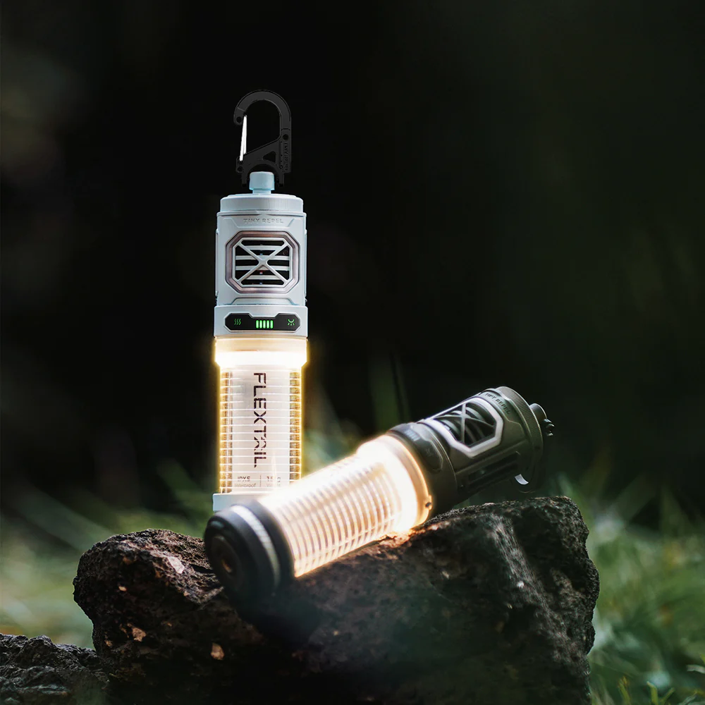 FLEXTAIL - TINY REPELLER S 2IN1 PORTABLE MOSQUITO REPELLENT LED LIGHT CAMPING PICNIC FISHING OUTDOOR