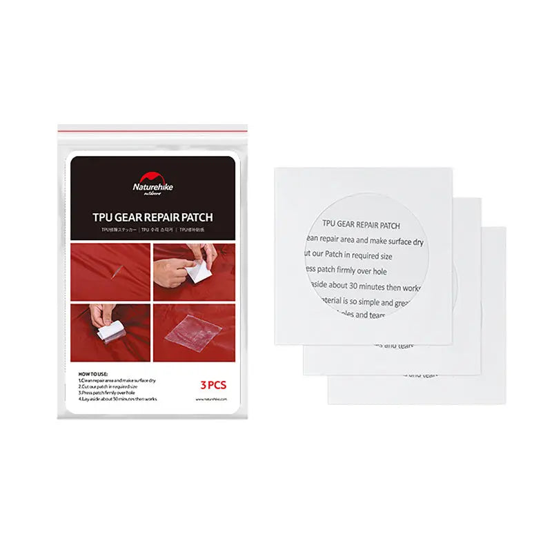 NATUREHIKE - TRANSPARENT TPU REPAIR PATCH 