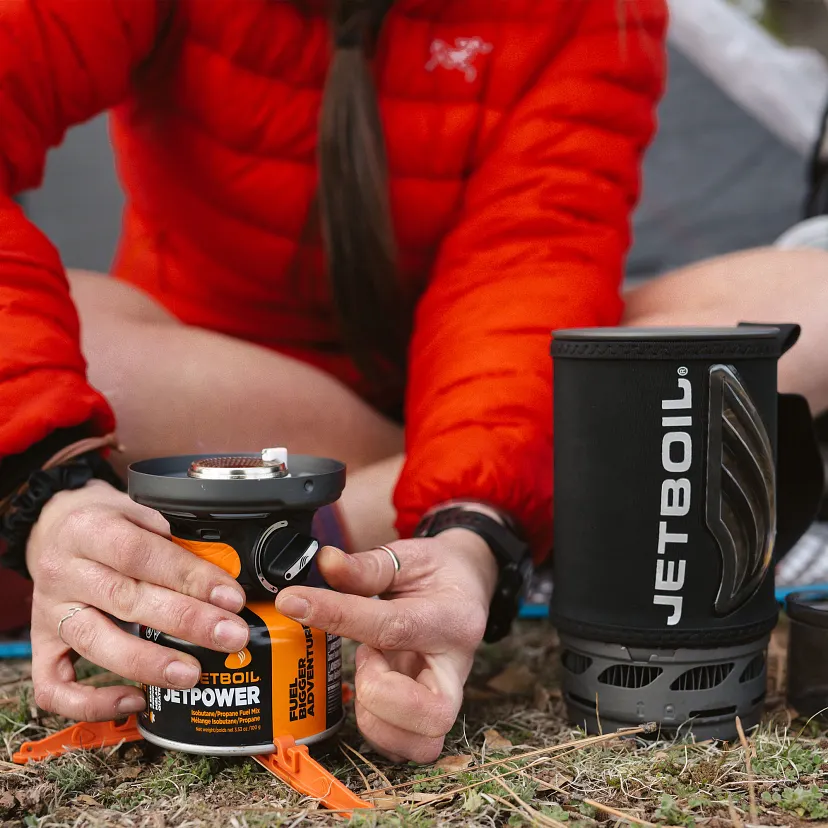 JETBOIL FLASH 1L CAMPING STOVE COOKING SYSTEM FAST BOIL OUTDOOR GAS STOVE LIGHTWEIGHT BACKPACKING CAMPING HIKING COOKER
