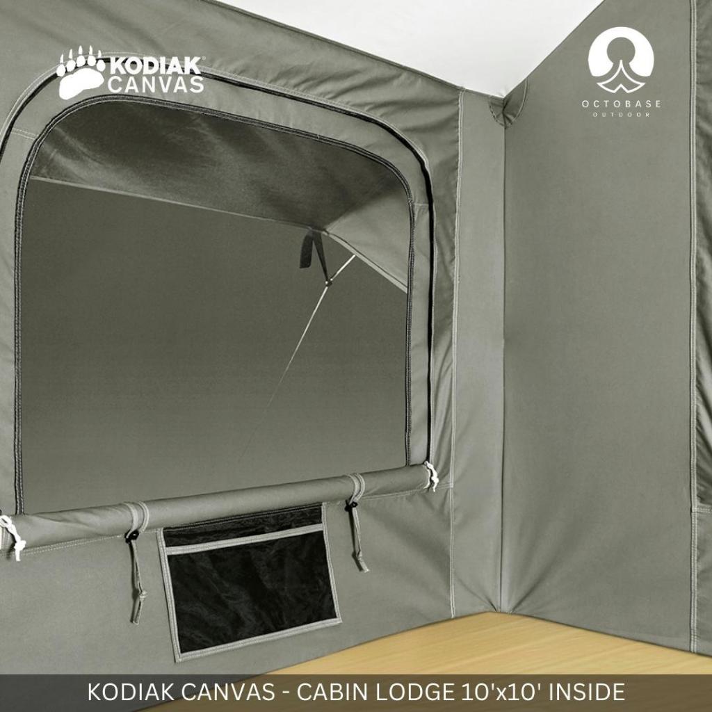 KODIAK CANVAS CABIN LODGE SR 10’X10’ TENT 6173