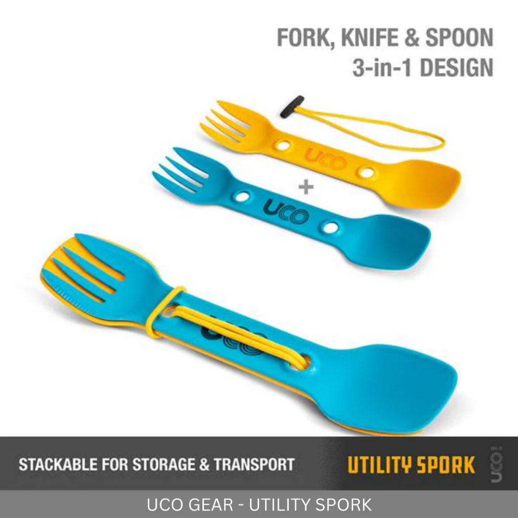UCO GEAR - UTILITY SPORK SPOON FORK 