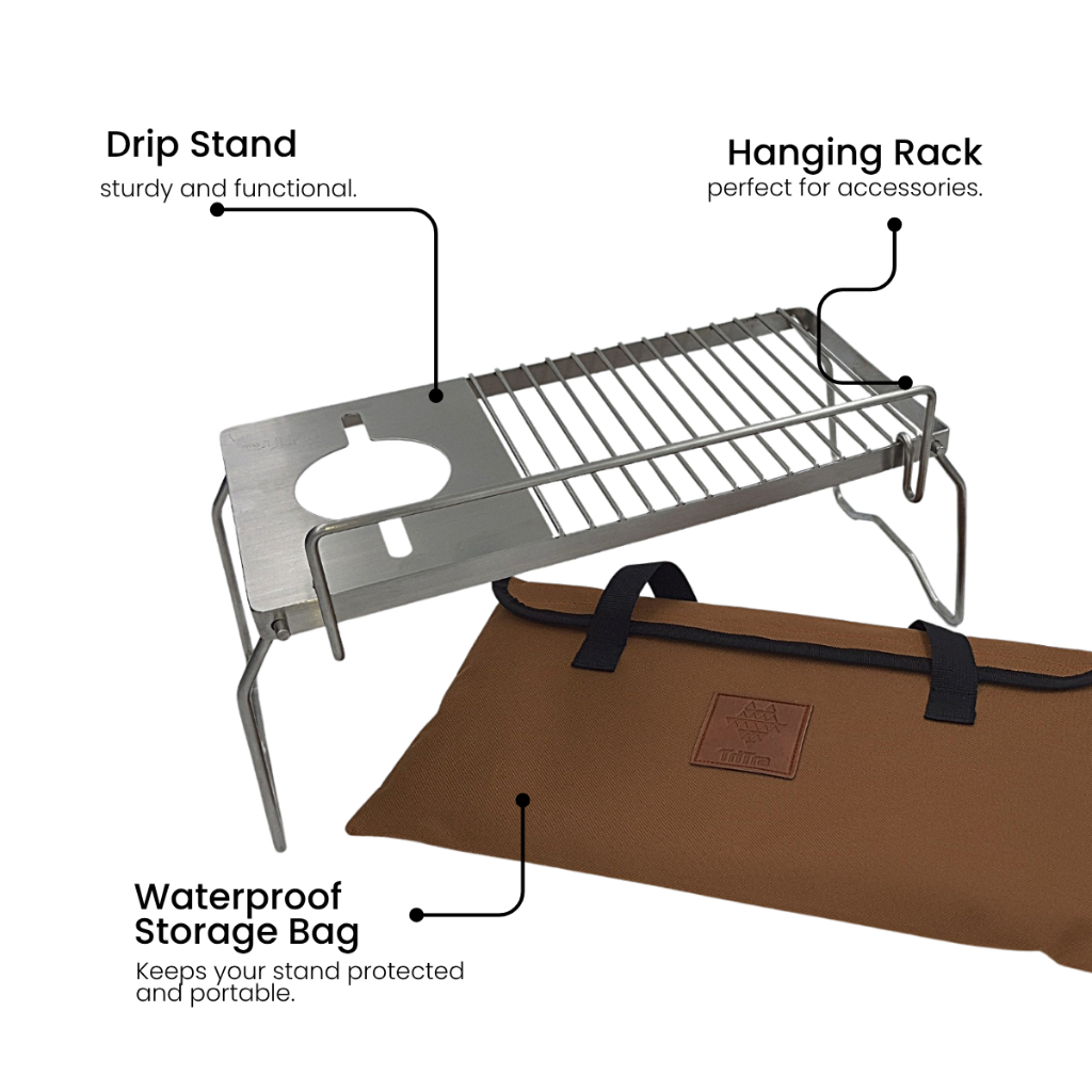 TRITRA CAMPING  Drip & Grill Stand Coffee Dripper A
