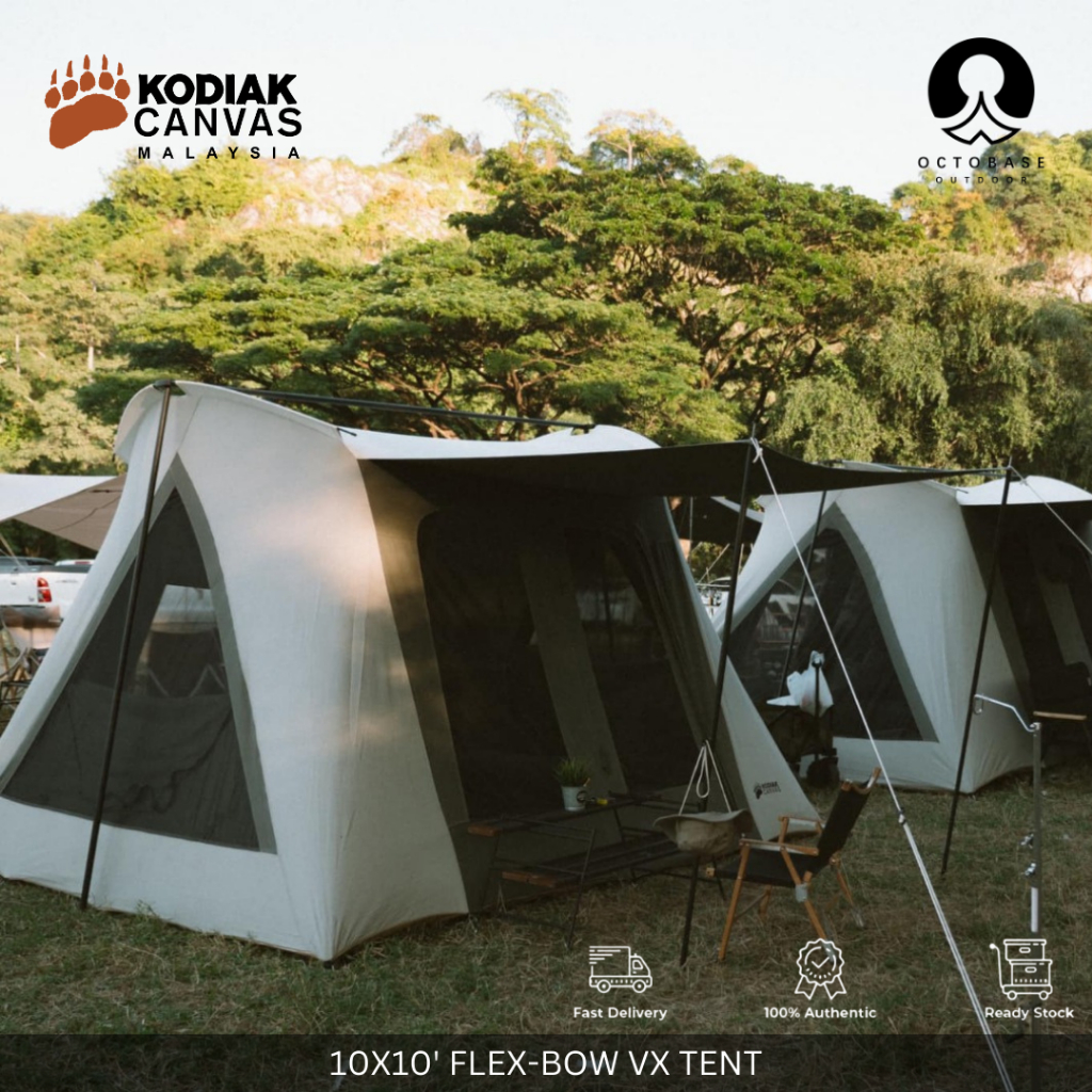 KODIAK CANVAS FLEX-BOW VX 10'x10' TENT 6103