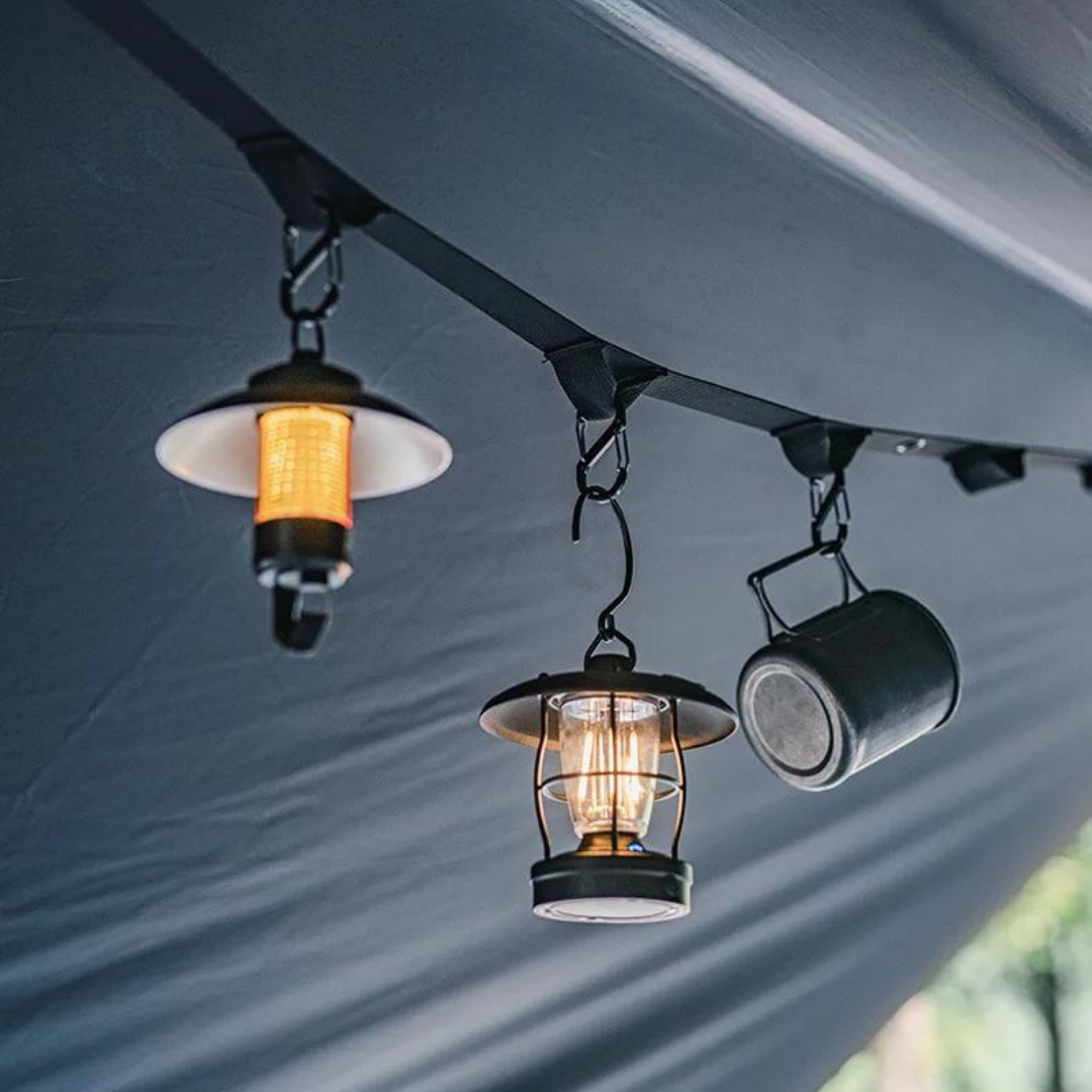 BLACKDOG Aluminium Alloy Double-Head Hook Carabiner (S-Type)