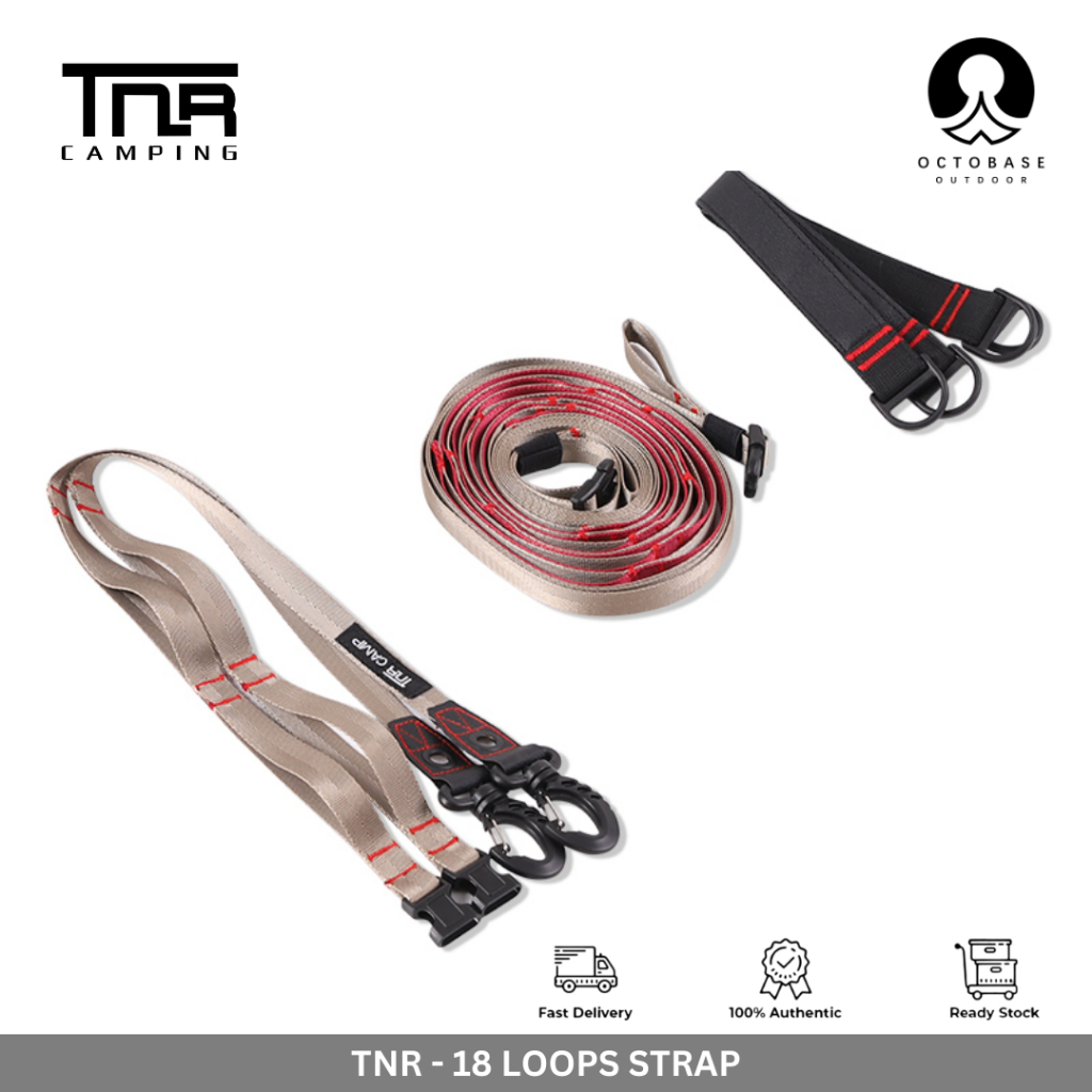 TNR CAMPING 18 Loops Hanging Strap