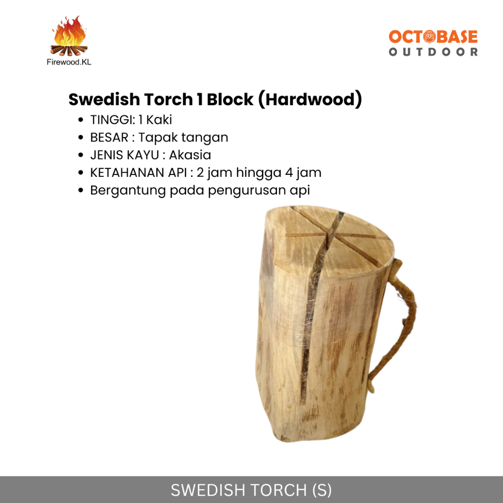 FIREWOOD KL- FIREWOOD HARDWOOD & SOFTWOOD KAYU API FOR BBQ GRILL BONFIRE OUTDOOR CAMPING PICNIC