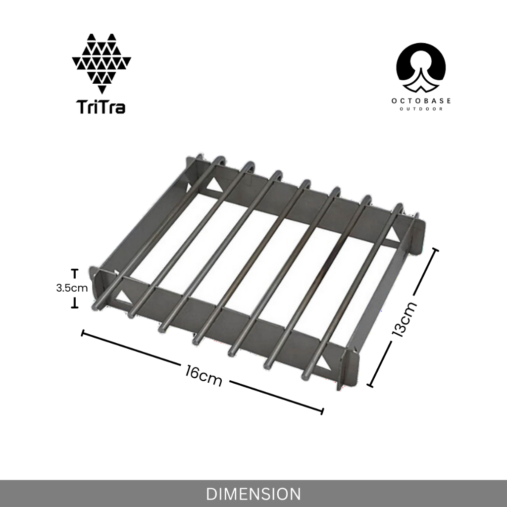TRITRA CAMPING - CUBE SHIELD NET FOR KOVEA CUBE CAMPING STOVE