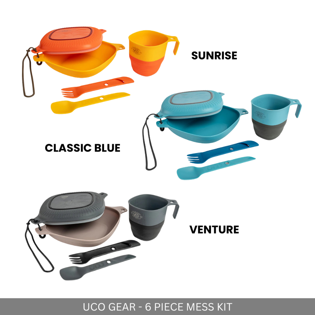UCO GEAR 6 PIECE MESS KIT 