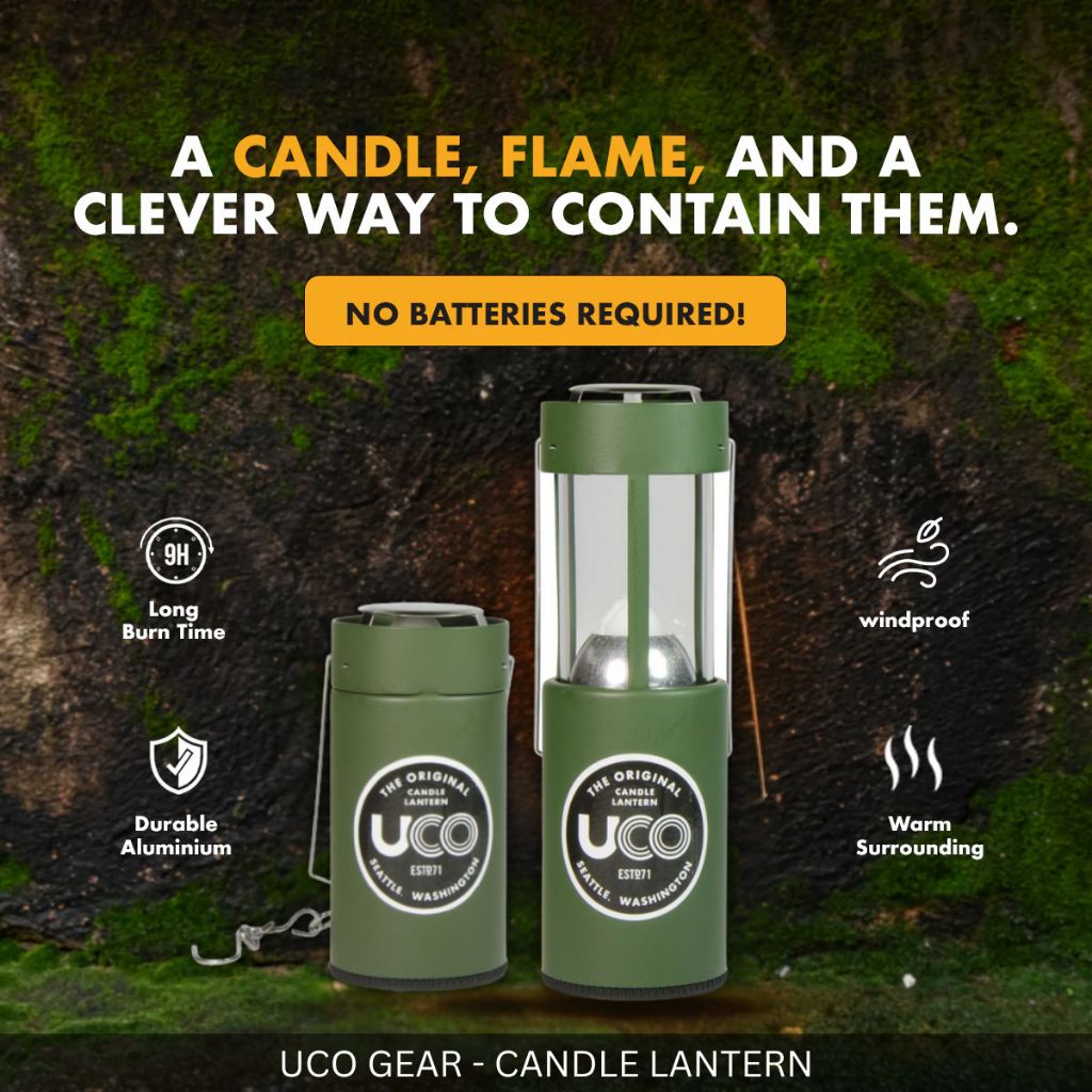 UCO GEAR ORIGINAL CANDLE LANTERN KIT 