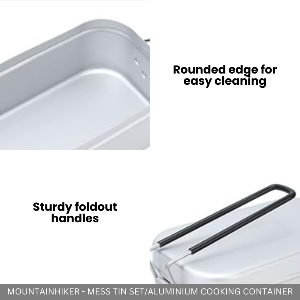 MOUNTAIN HIKER - MESS TIN/ALUMINIUM COOKING CONTAINER
