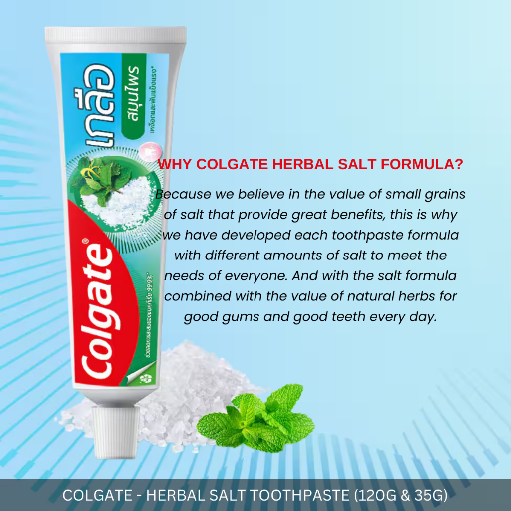 COLGATE Herbal Salt Toothpaste 35g