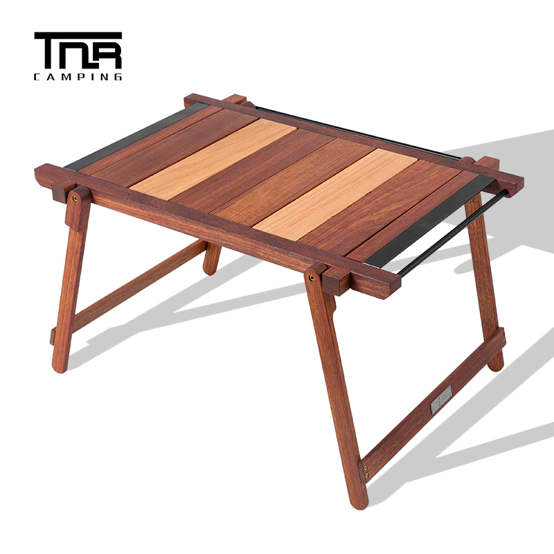 TNR CAMPING - EXTENSION IGT TABLE FOLDABLE TEAK WOOD TABLE