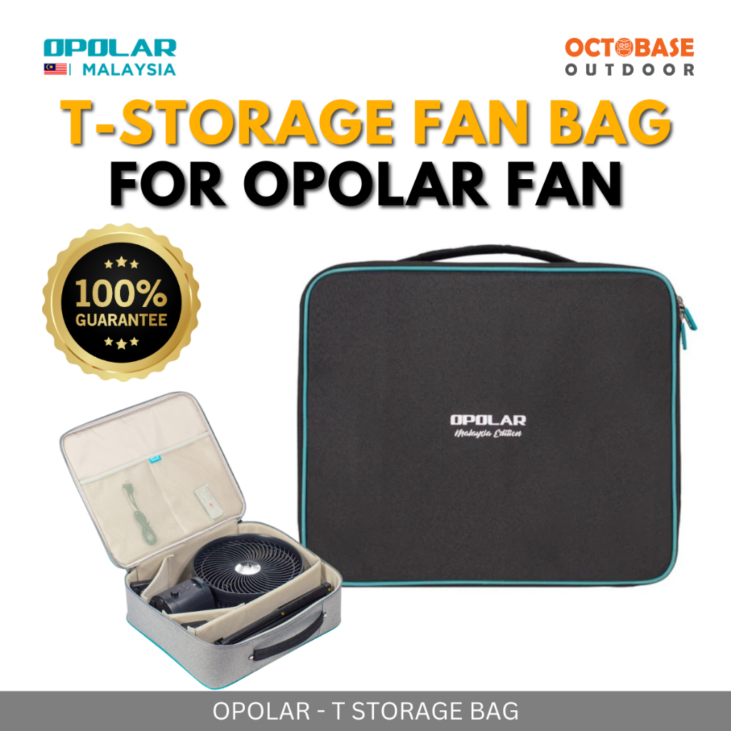 OPOLAR - T STORAGE BAG FOR LARGE CAMPING FAN CASE FOR OUTDOOR PICNIC CAMPING