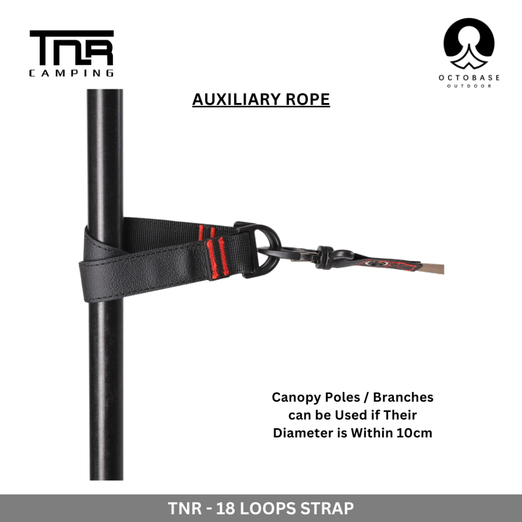 TNR CAMPING 18 Loops Hanging Strap