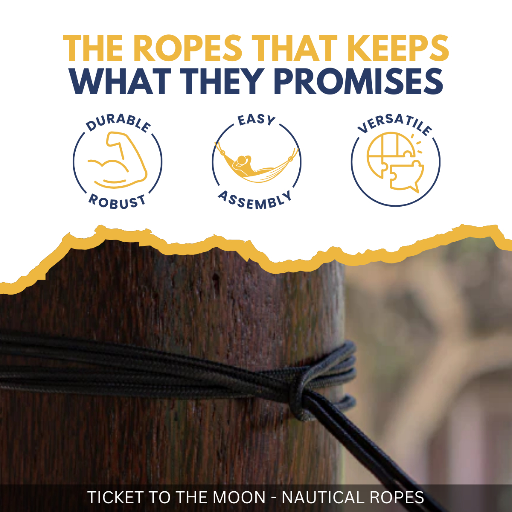 TICKET TO THE MOON Nautical Ropes