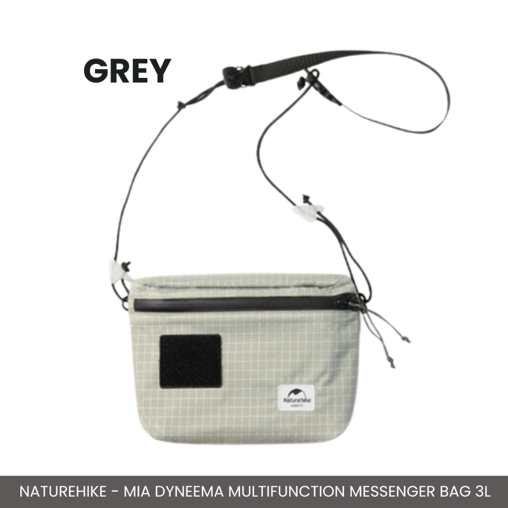 NATUREHIKE - ZT‑12 MIA 3L MESSENGER BAG WATERPROOF LIGHTWEIGHT URBAN OUTDOOR CROSSBODY