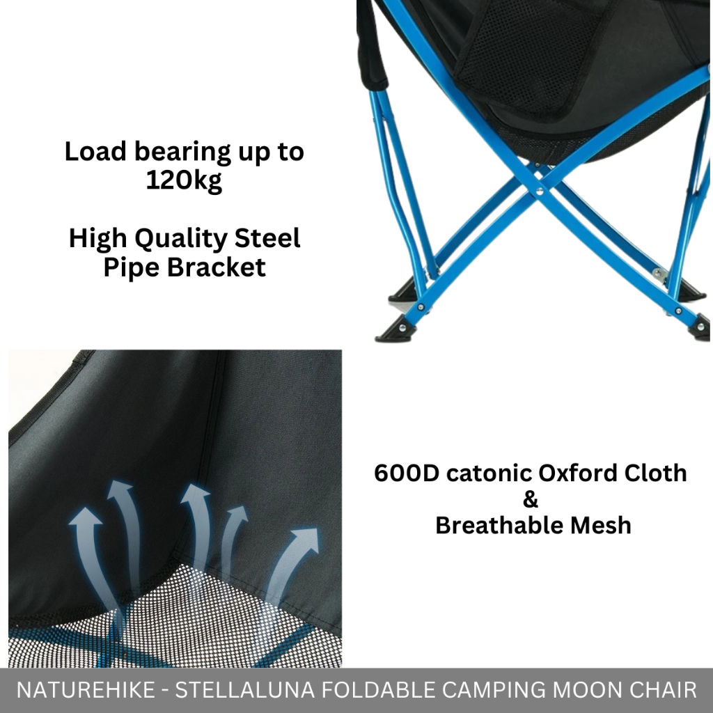 NATUREHIKE Stellaluna YL04/T02J Folding Warp Chair