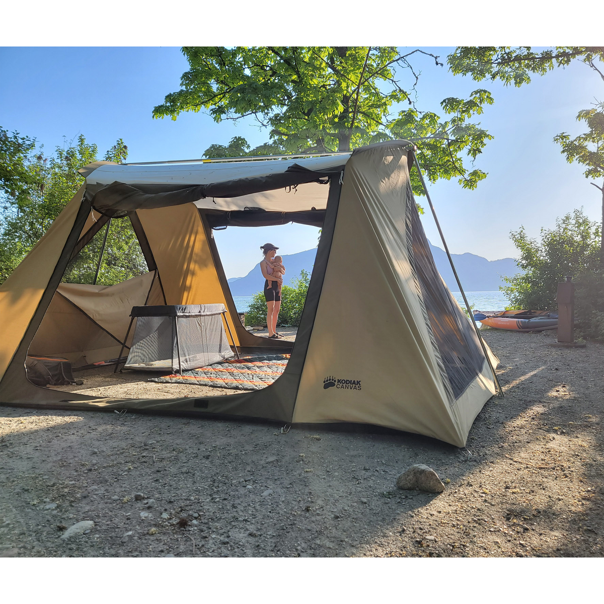 KODIAK CANVAS SCREEN HOUSE 10'X14' CANVAS TENT 6714