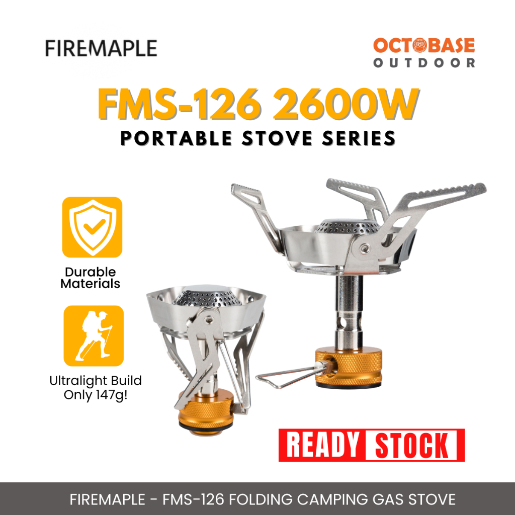 FIREMAPLE Ultralight Foldable Aluminum Stove
